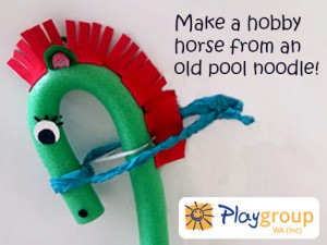 hobby horse pool noodle